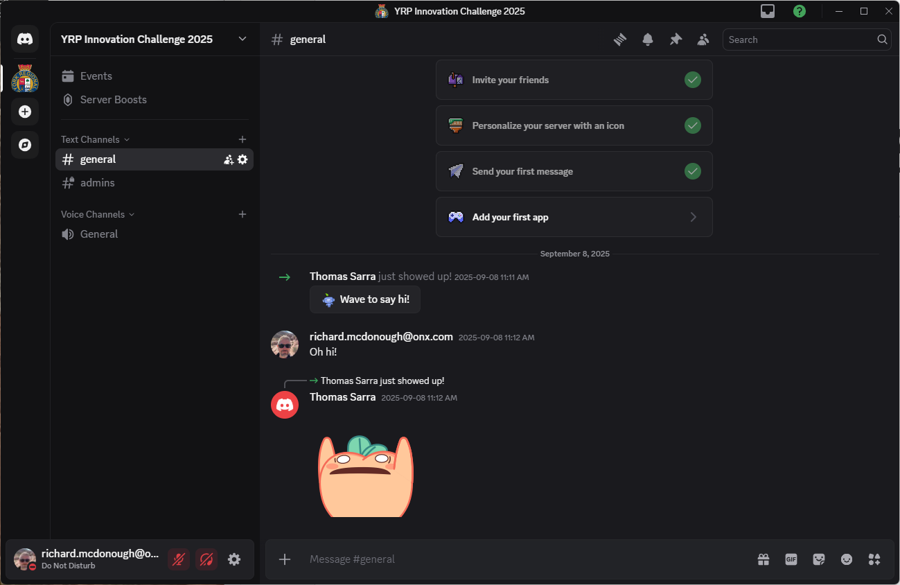 Discord screenshot